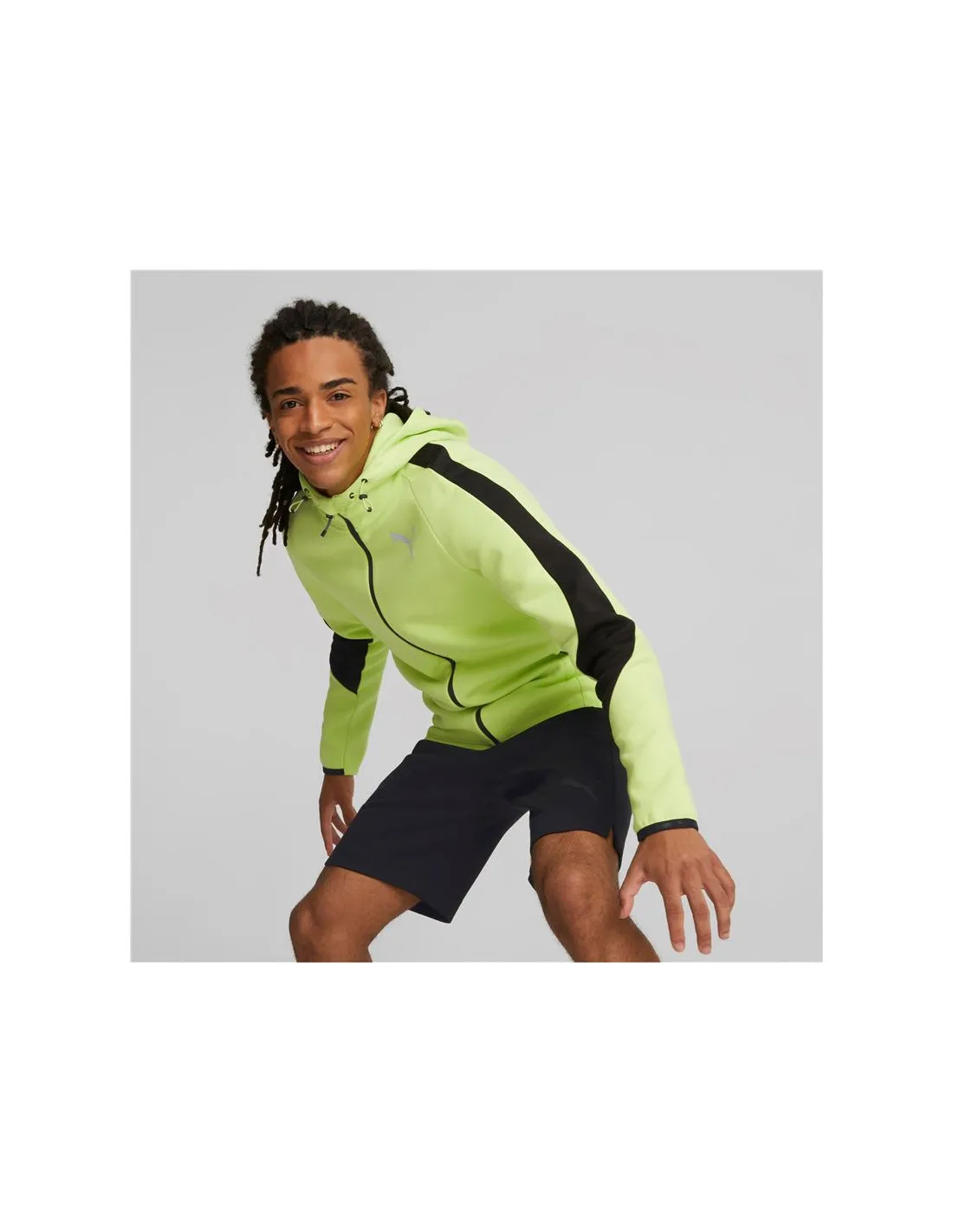 Sudadera Puma Evostripe Hombre Green