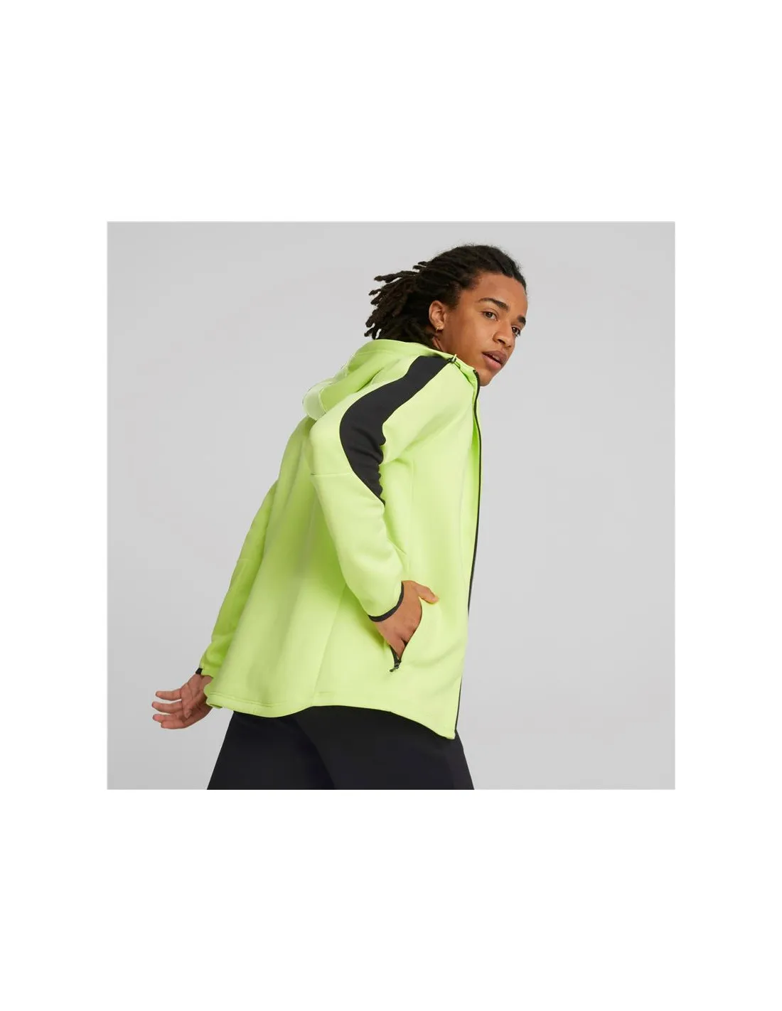 Sudadera Puma Evostripe Hombre Green