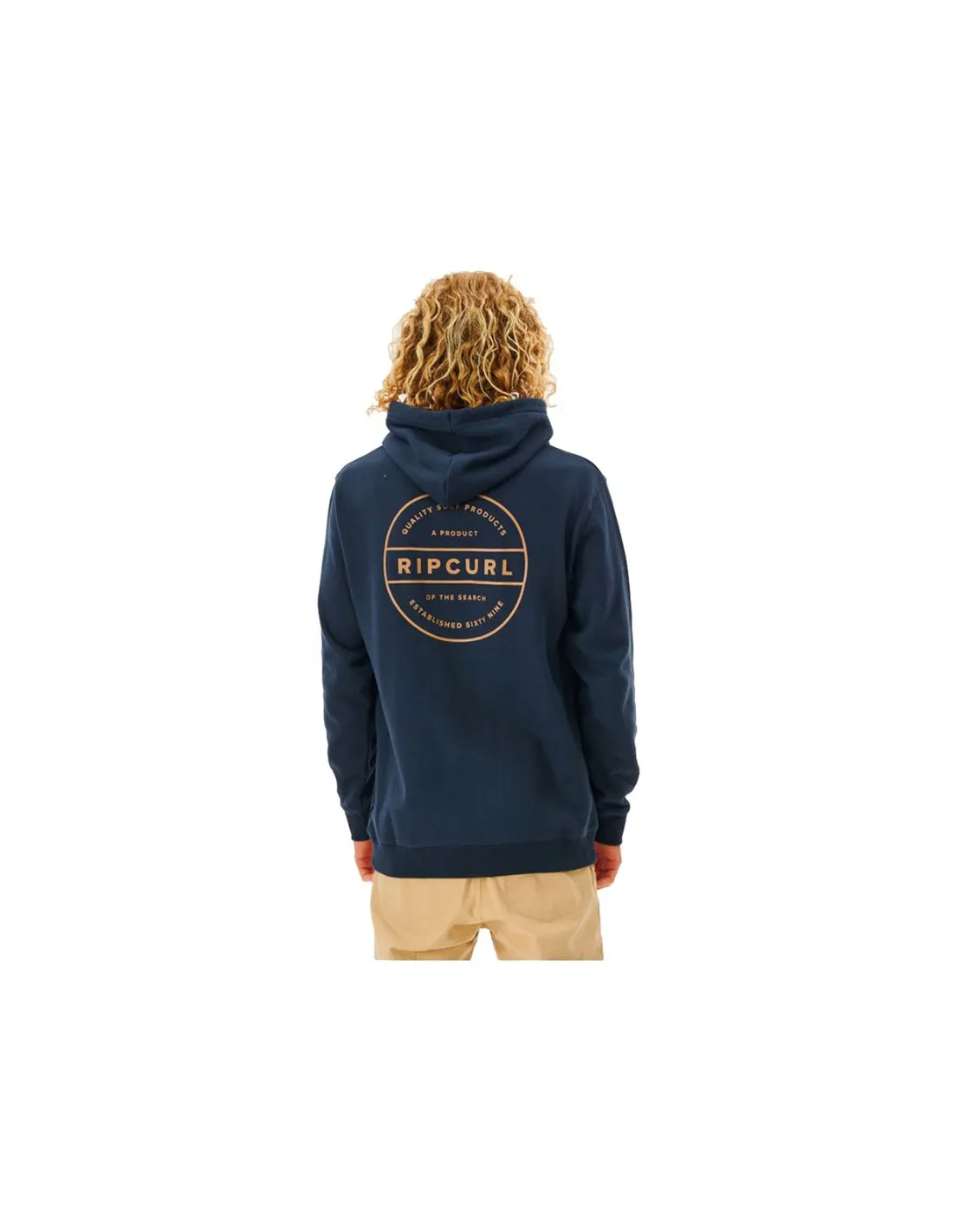 Sudadera Rip Curl Re Entry Hombre Blue