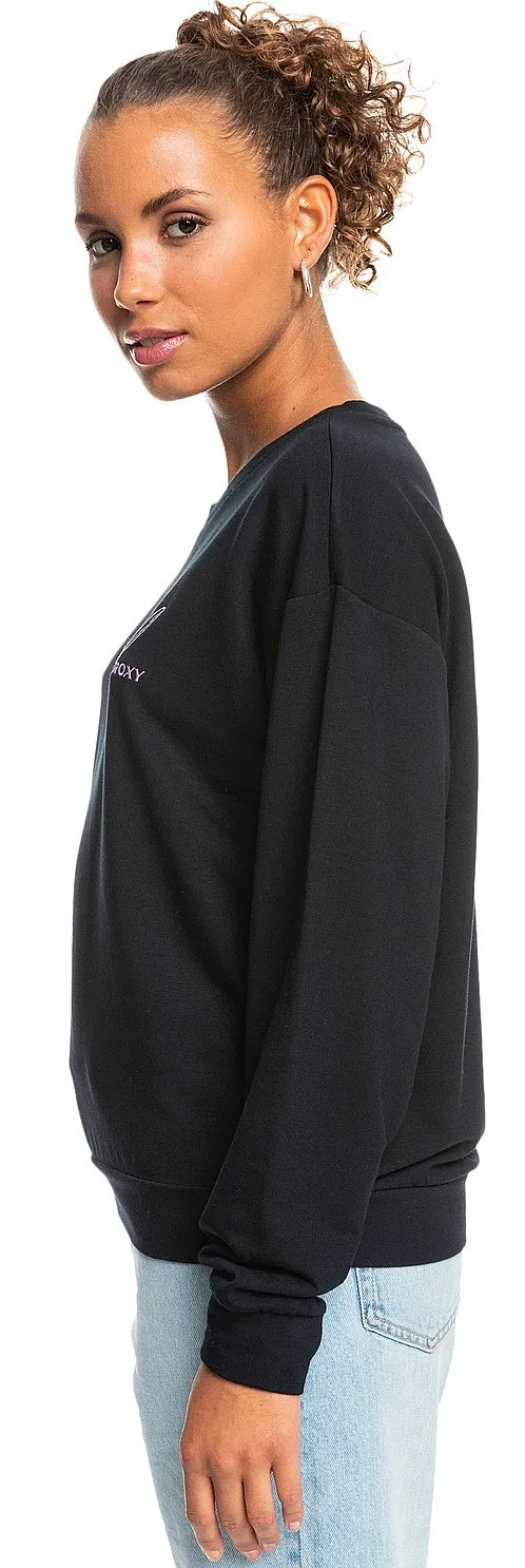 SUDADERA ROXY SURFING BY MOONLIGHT A  KVJ0/ANTHRACITE  WOMEN´S