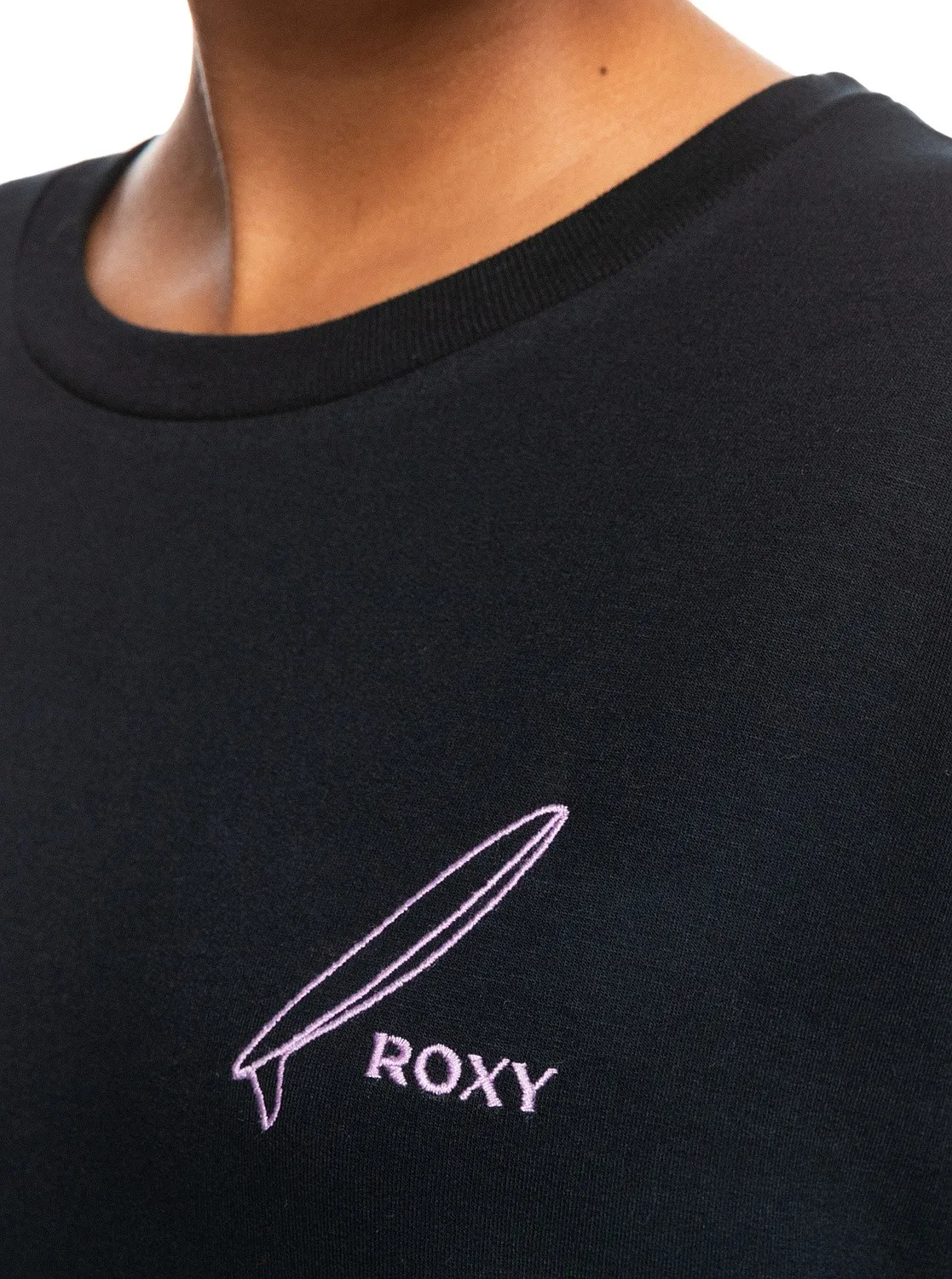 SUDADERA ROXY SURFING BY MOONLIGHT A  KVJ0/ANTHRACITE  WOMEN´S