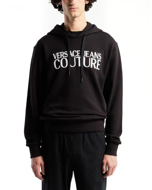 Sudadera Versace Jeans Couture 76GAIT01 Negro