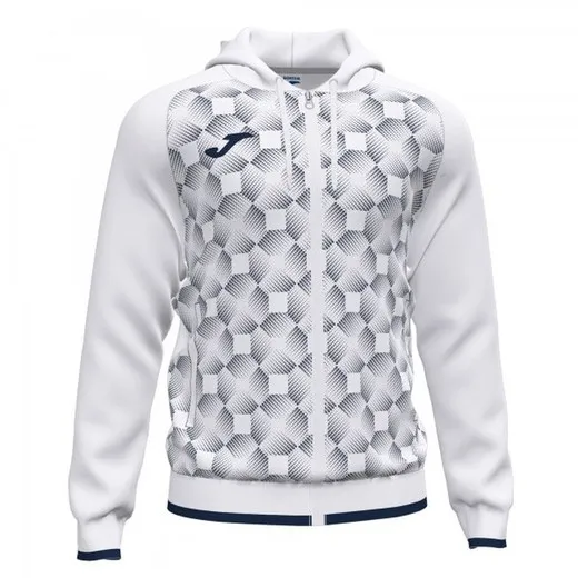 SUPERNOVA III ZIPUP HOODIE WHITE NAVY