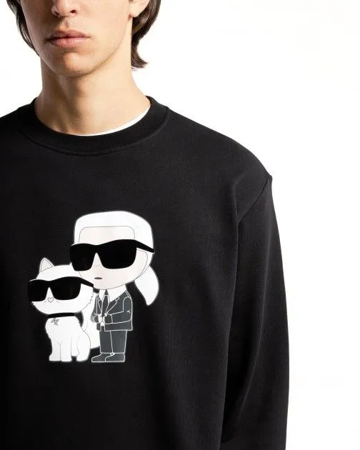 Sweatshirt Karl Lagerfeld 705063 Negro