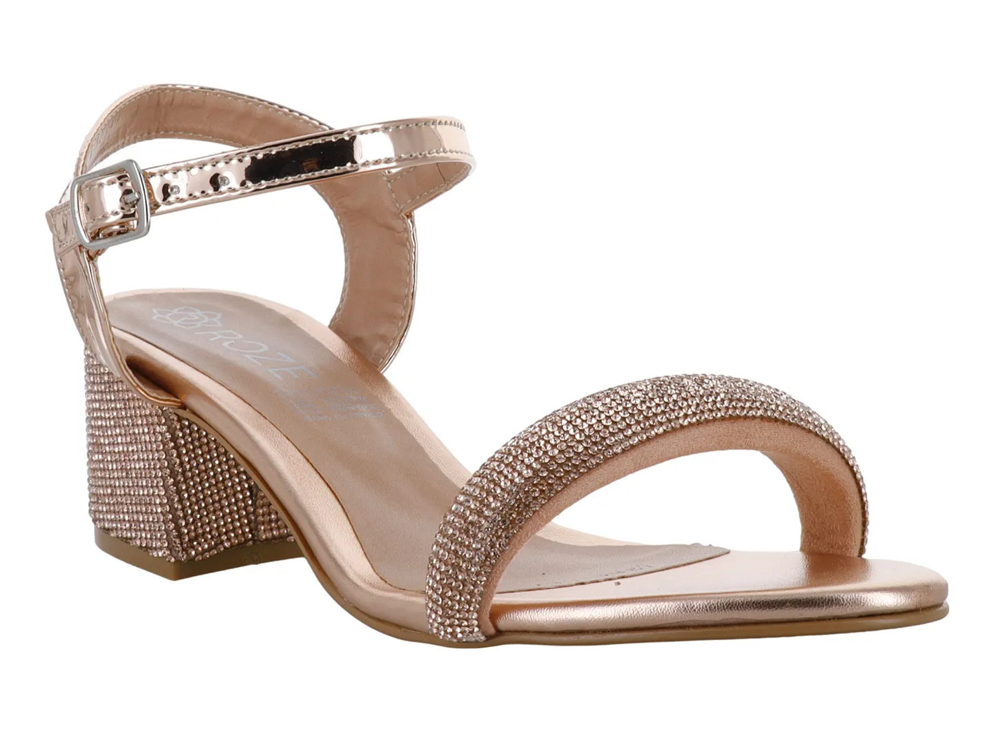 Tacones Roze 3487 Oro Rosado Para Mujer