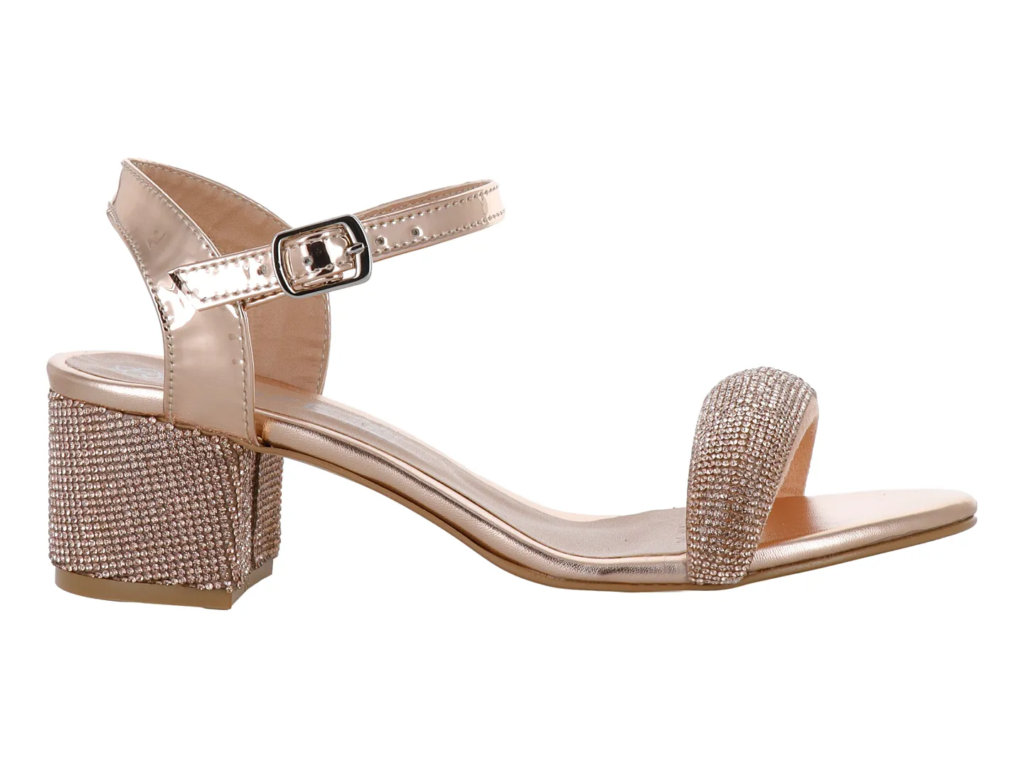 Tacones Roze 3487 Oro Rosado Para Mujer