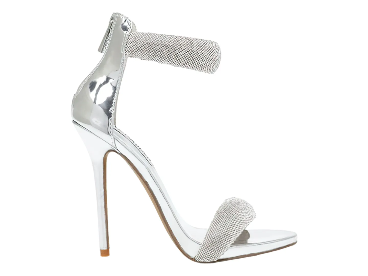 Tacones Steve Madden Makenna Plata Para Mujer