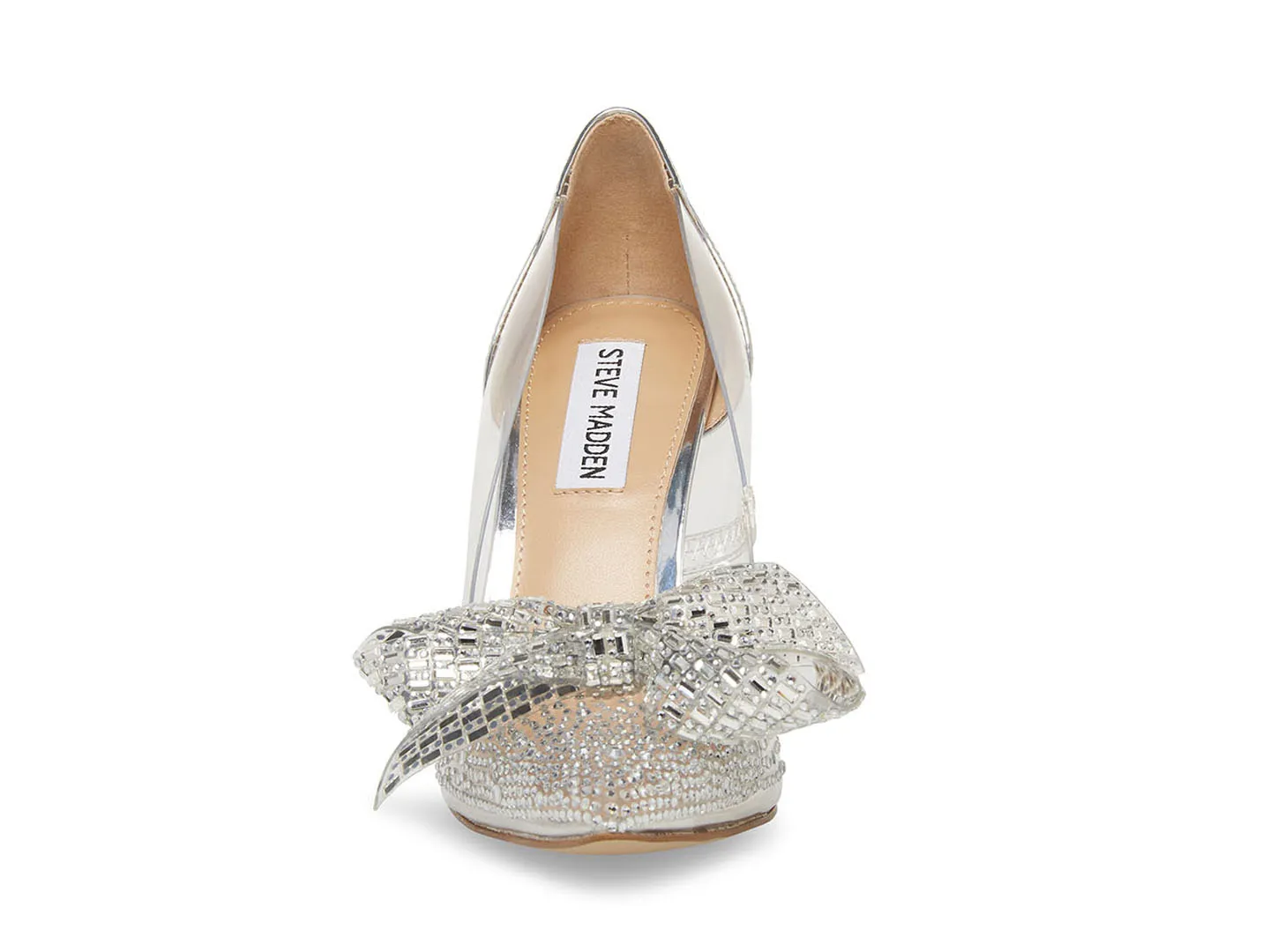 Tacones Steve Madden Prince Plata Para Mujer