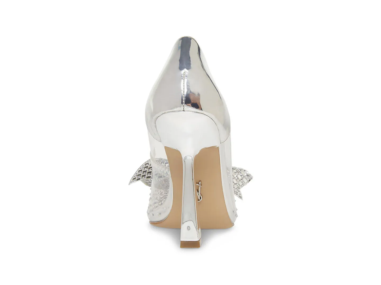 Tacones Steve Madden Prince Plata Para Mujer
