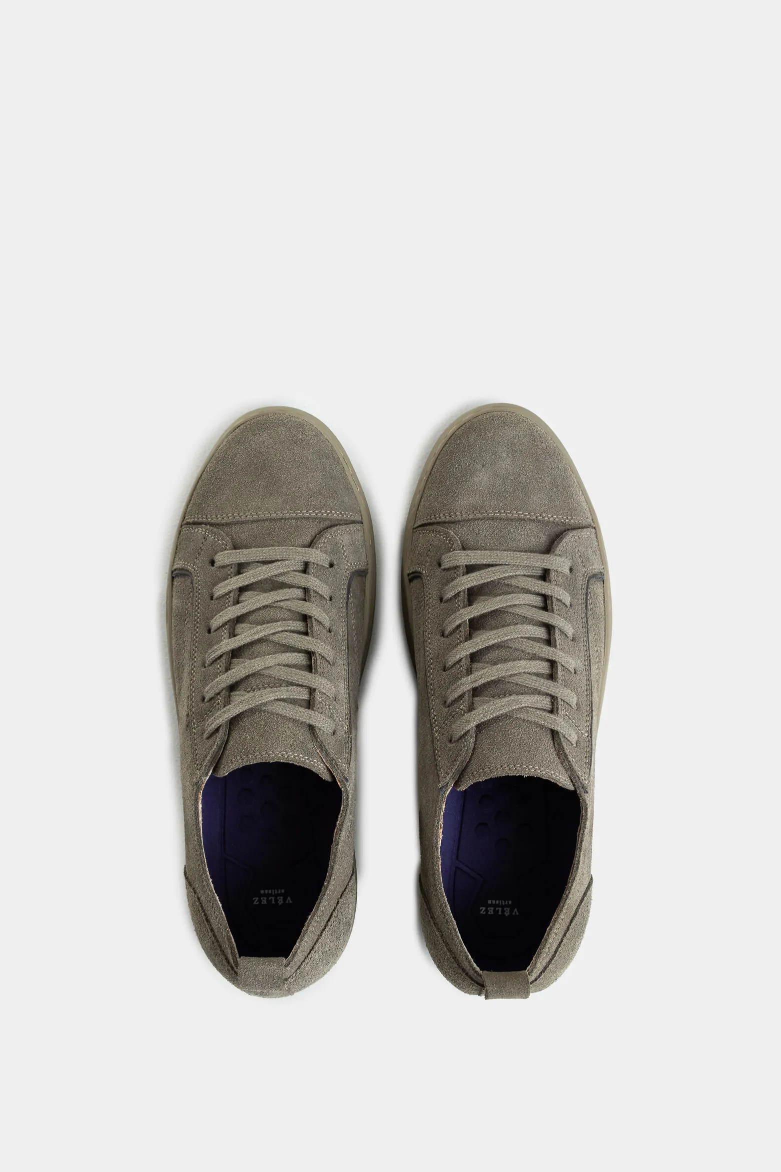 Tenis beam de cuero gamuza para hombre silueta clásica