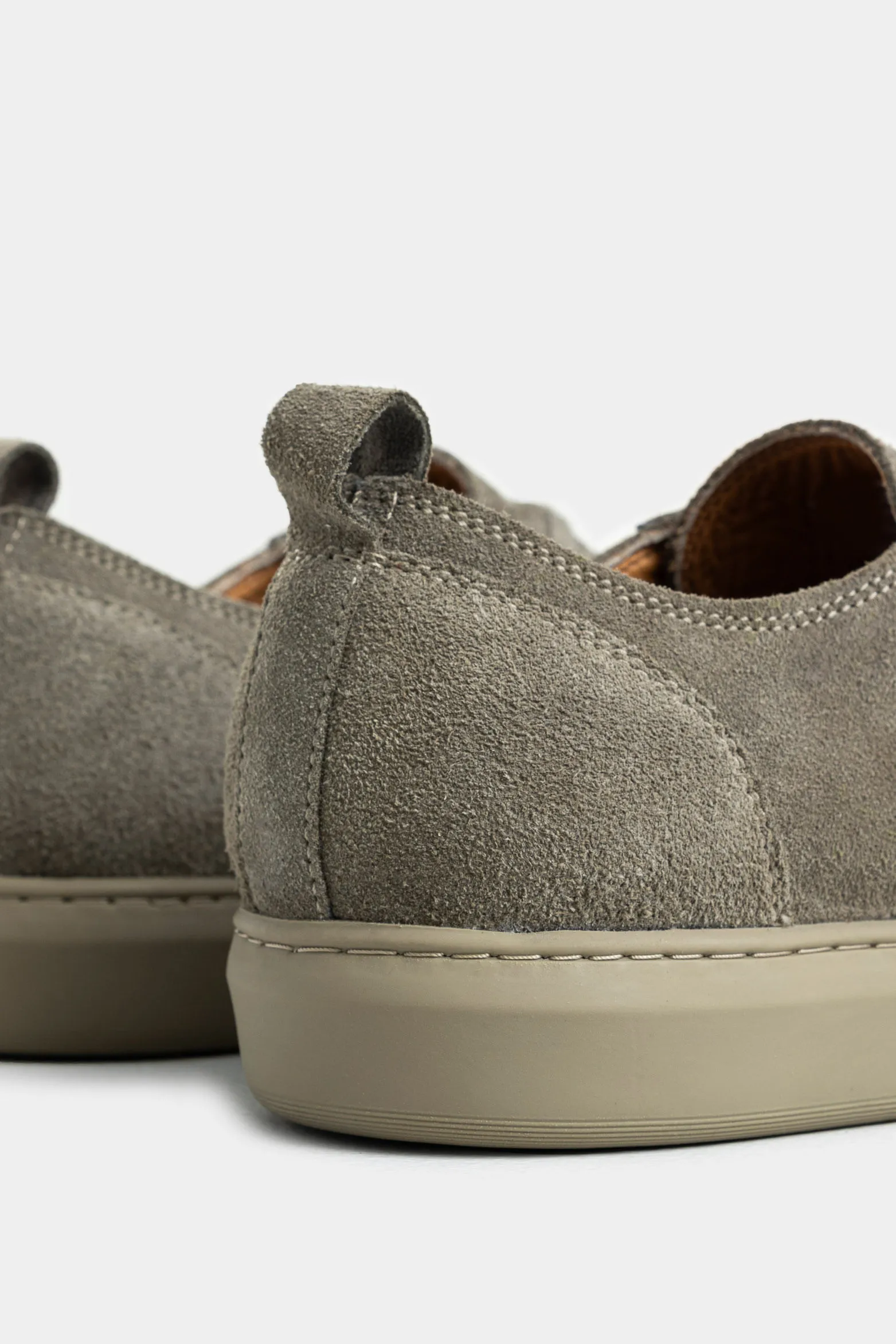 Tenis beam de cuero gamuza para hombre silueta clásica