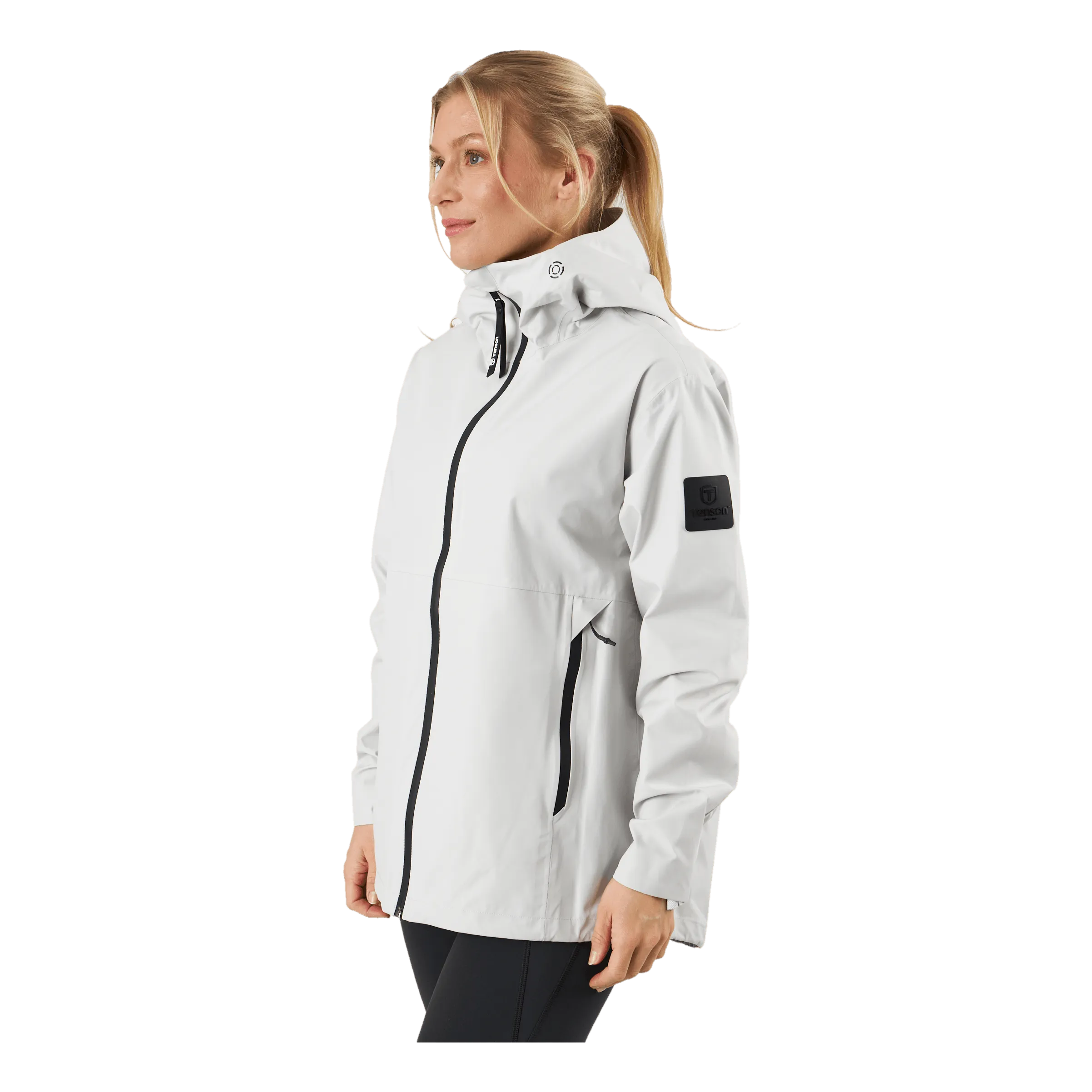 Tenson Misty Shell W Jackets Light Grey