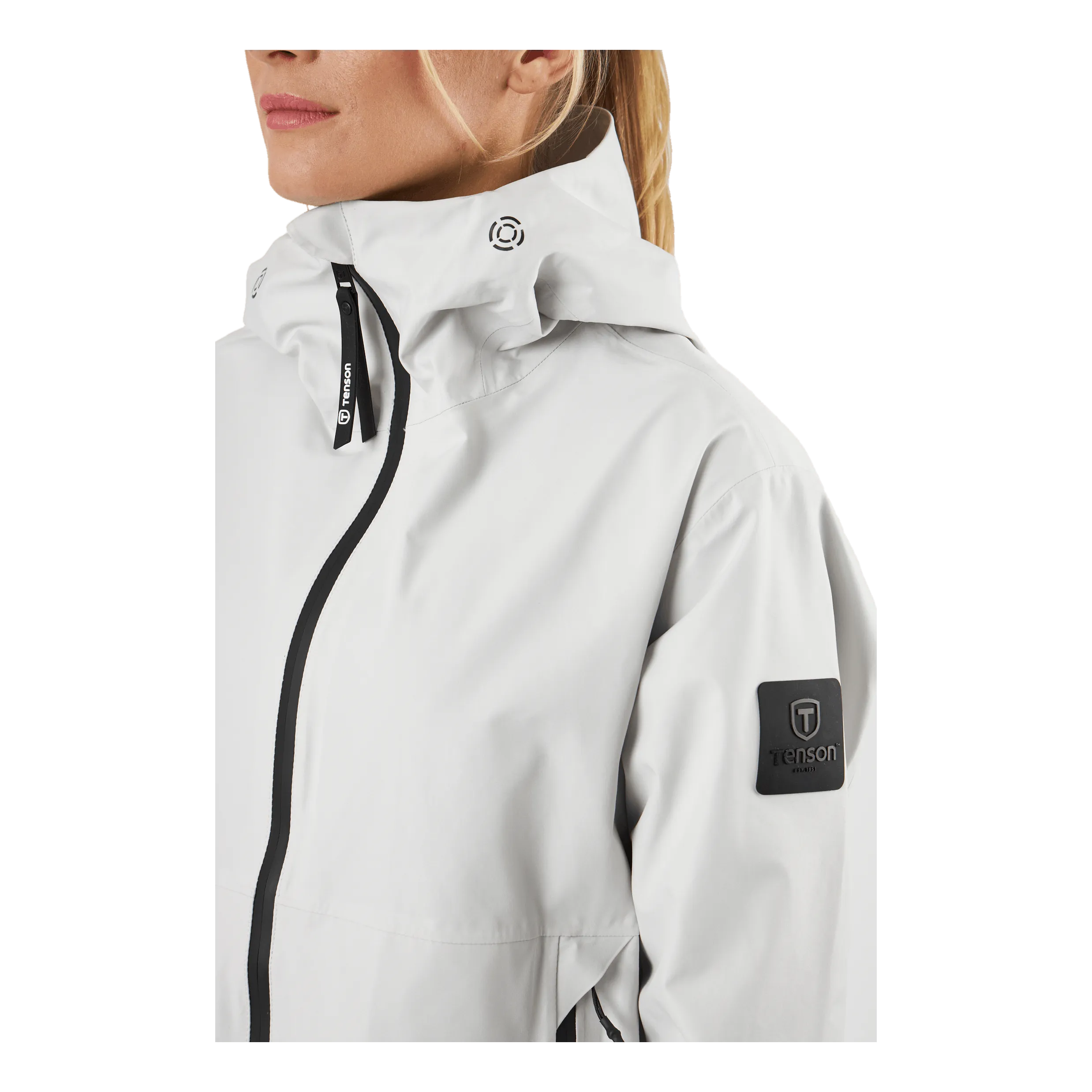 Tenson Misty Shell W Jackets Light Grey