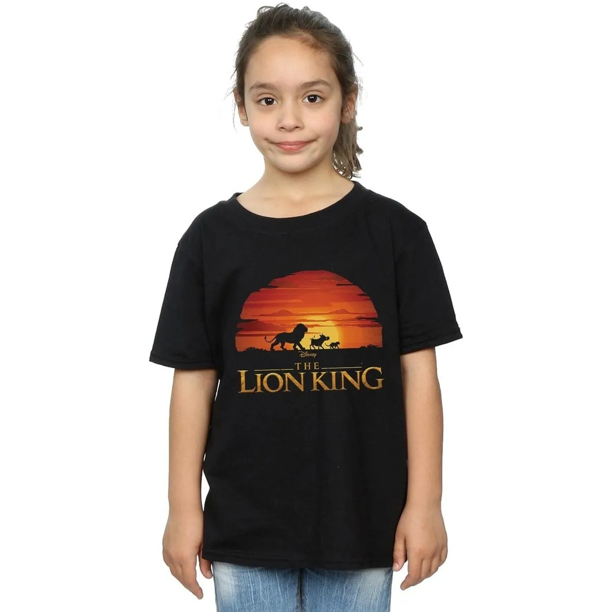 The Lion King Movie Sunset Logo