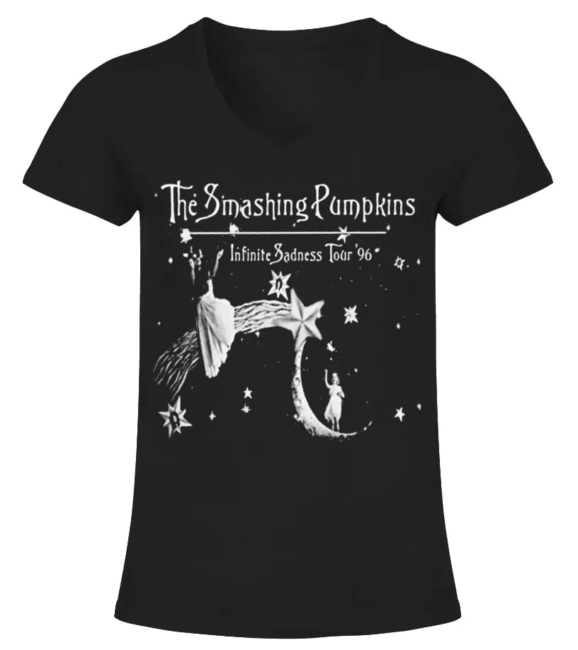 The Smashing Pumpkins BK (13) Camiseta cuello pico Mujer