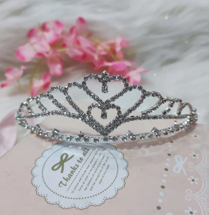 Tiara Tocado Corona Niña Peineta Princesa Cumpleaños