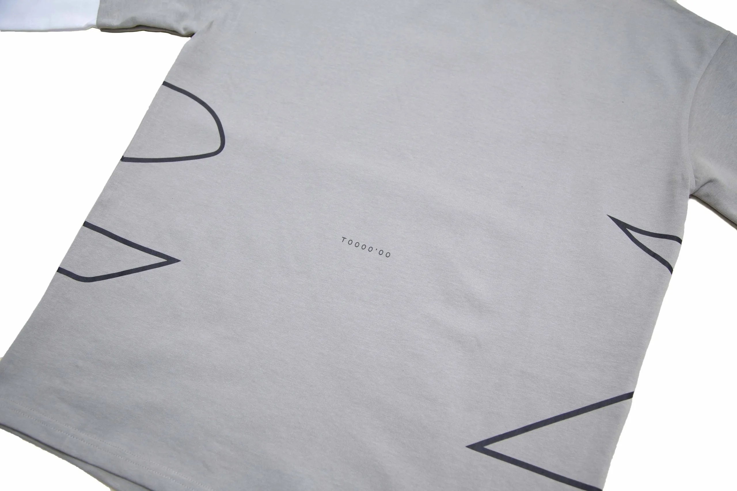 Tiempos Two Layer Tee Pure Grey