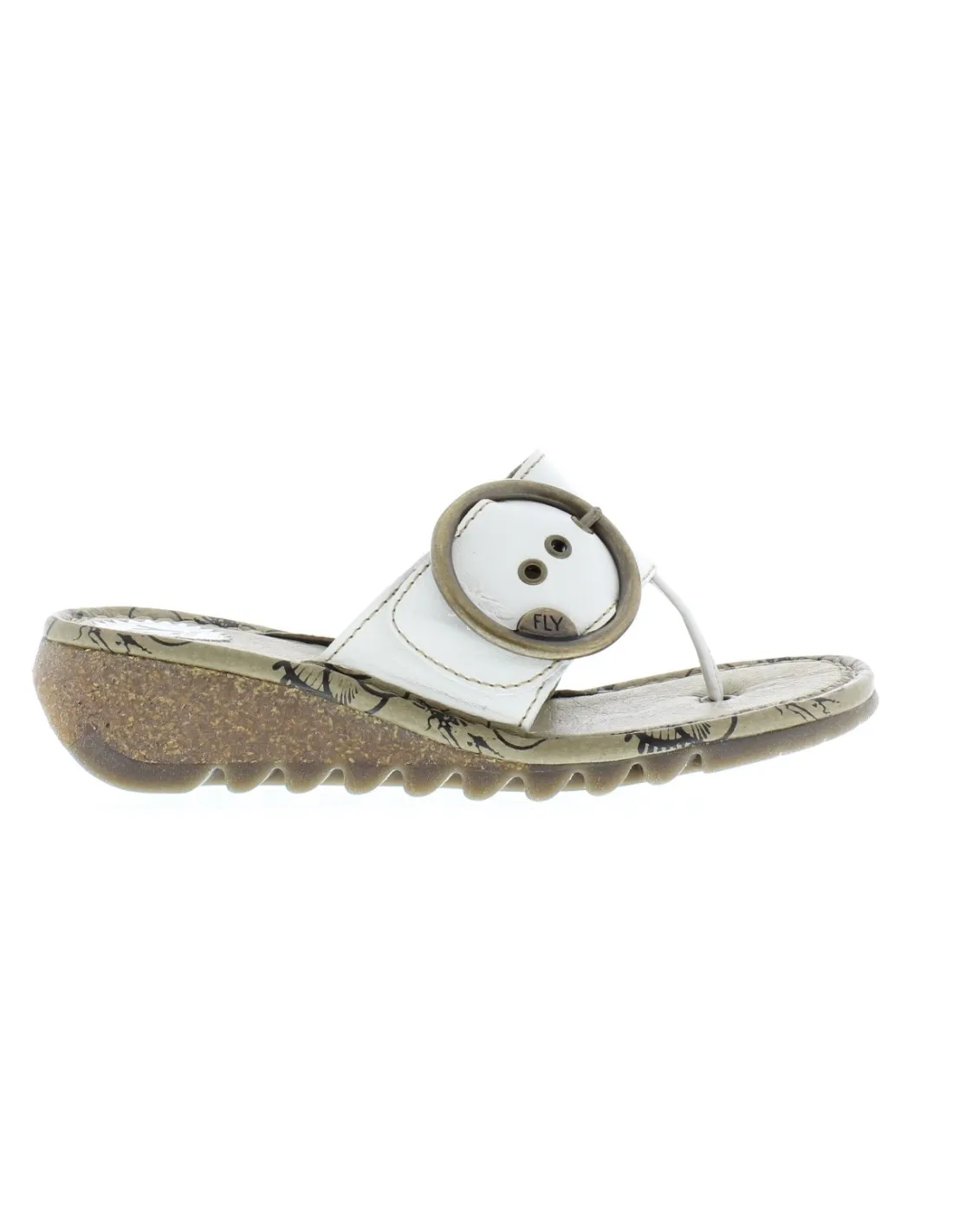 TRIM, sandalia de mujer de cuña FLY LONDON