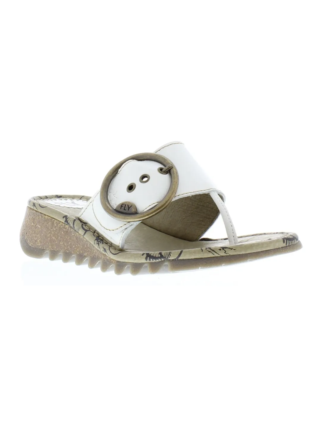 TRIM, sandalia de mujer de cuña FLY LONDON
