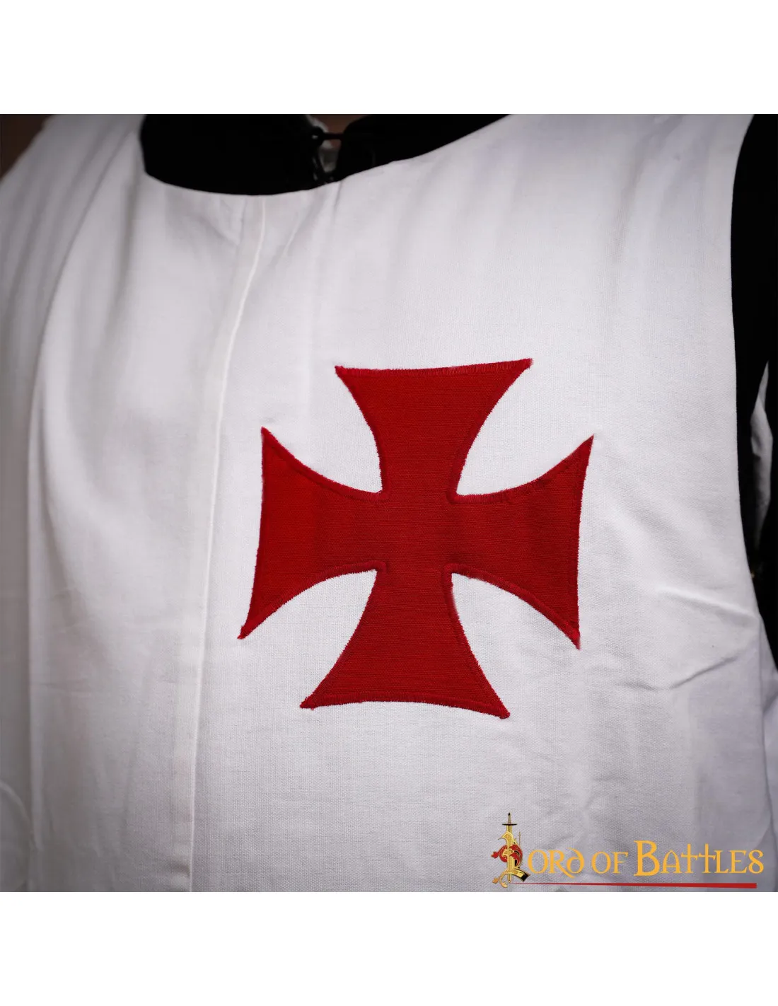 Túnica medieval de los caballeros templarios