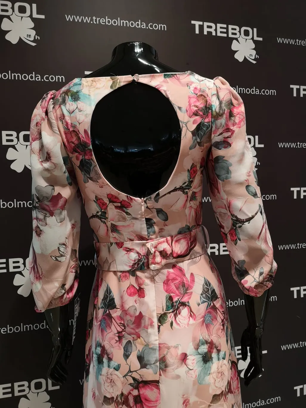 Vestido largo estilo boho chic