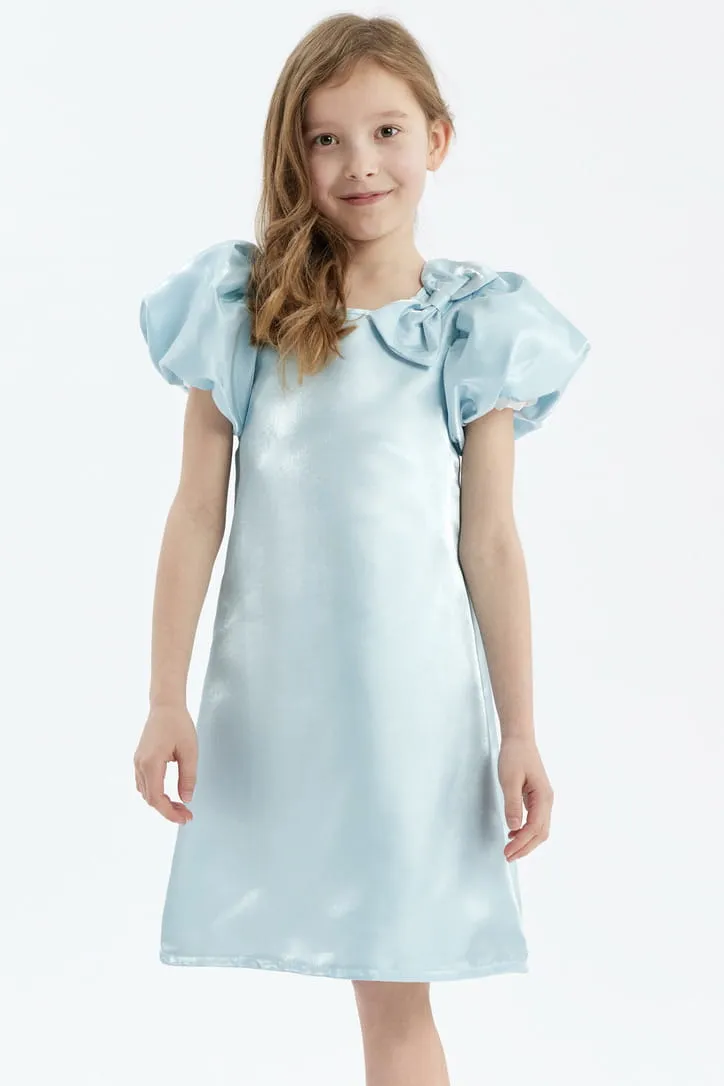 Vestido para niña Rita azul