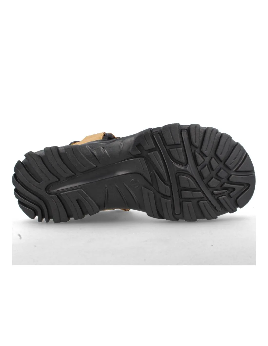 VICMART  SANDALIA CALIFORNIANA VELCROS PIEL TAUPE