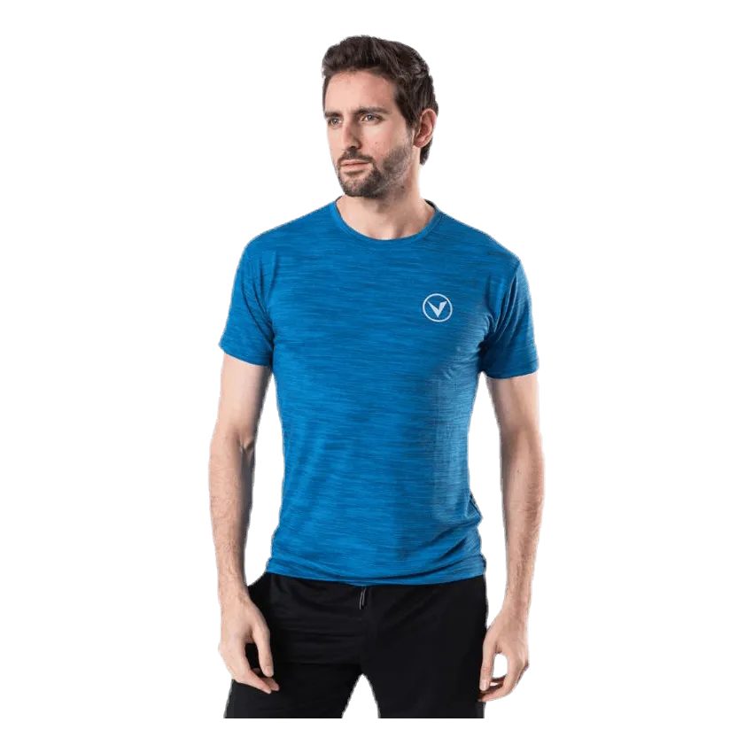 Virtus Joker Melange S/S Tee Blue