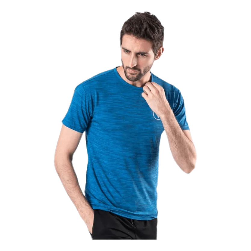Virtus Joker Melange S/S Tee Blue