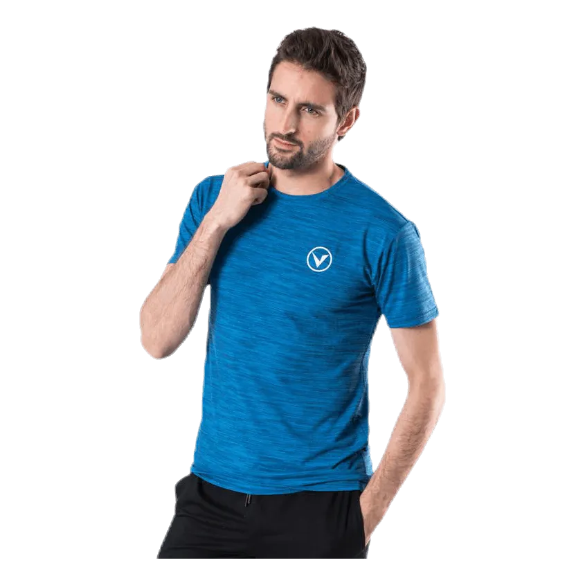 Virtus Joker Melange S/S Tee Blue