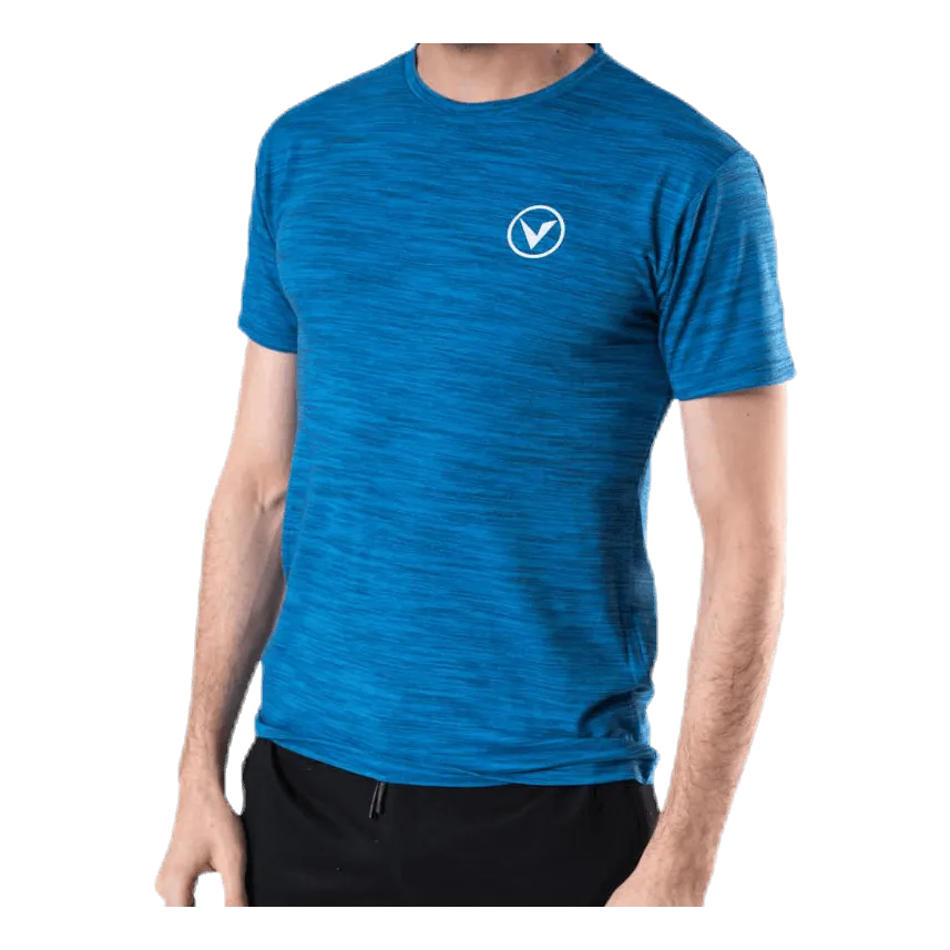 Virtus Joker Melange S/S Tee Blue