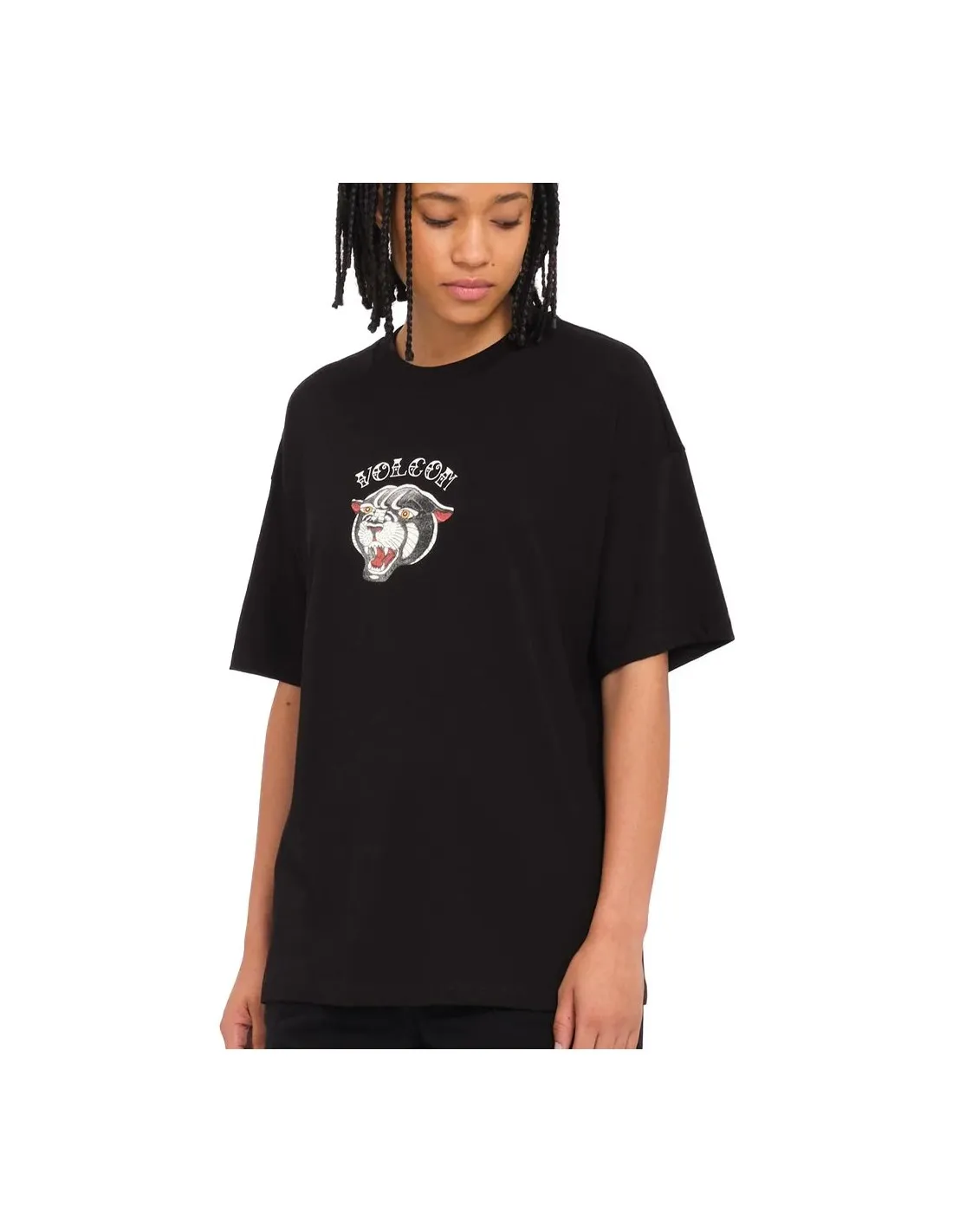 VOLCOM RIDE THE TEE BLACK