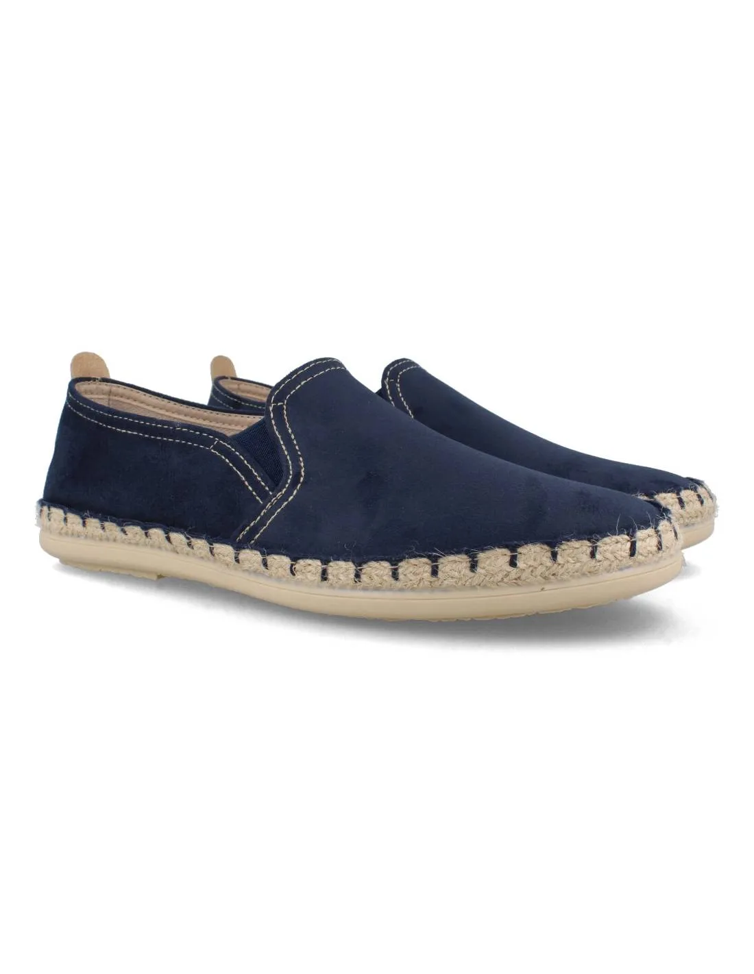 WALKFLEX MOCASíN ELáSTICO YUTE MARINO
