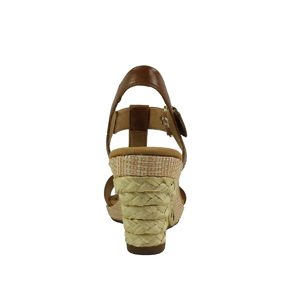 Women's Gabor 42.024.54 | Peanut | Womens Wedge Sandals