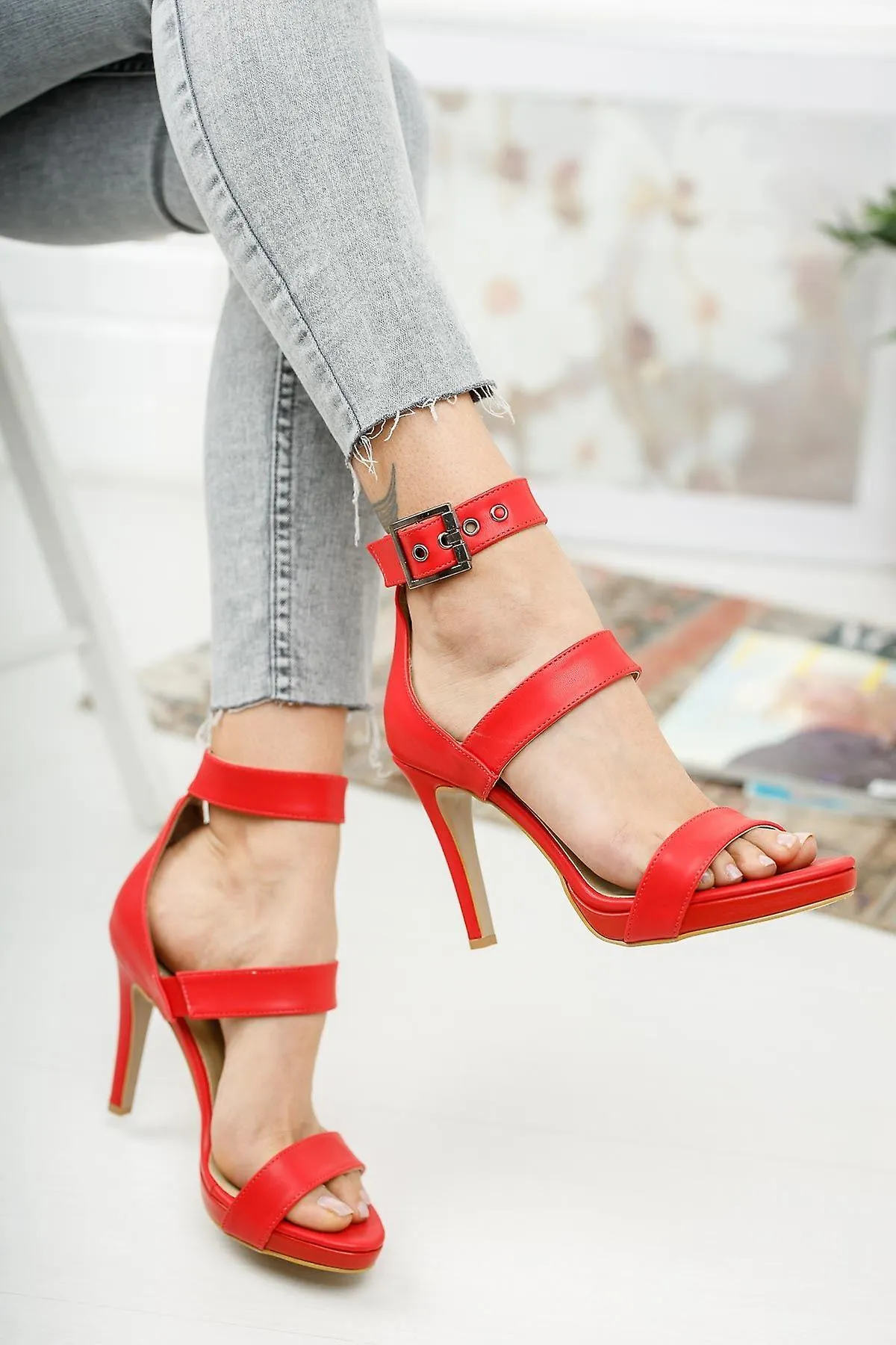 Women's Handmade Cute Sparkly Heels for Wedding