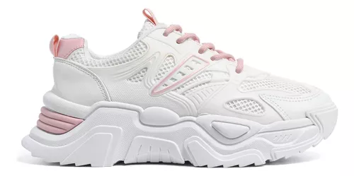 Zapatilla Urbana Mujer Plataforma Comoda Importado Elia 