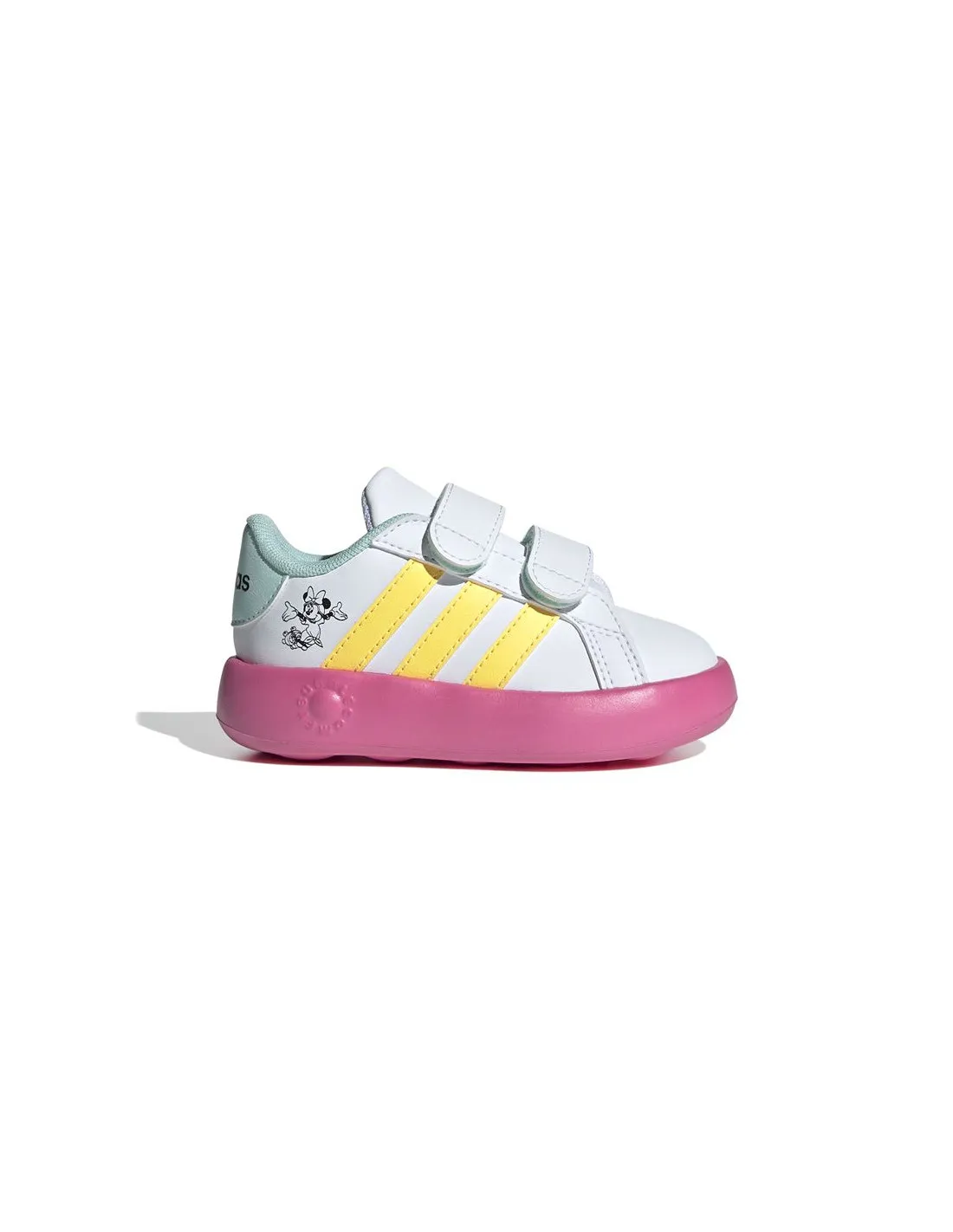Zapatillas adidas Grand Court Minnie Cf Infantil Blanco