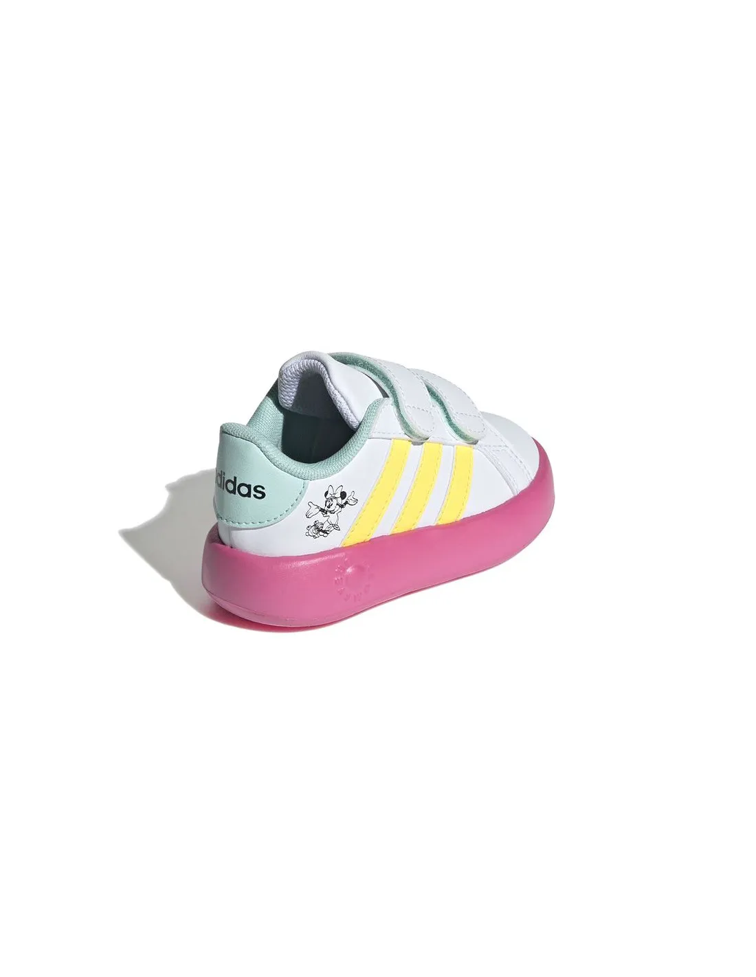 Zapatillas adidas Grand Court Minnie Cf Infantil Blanco