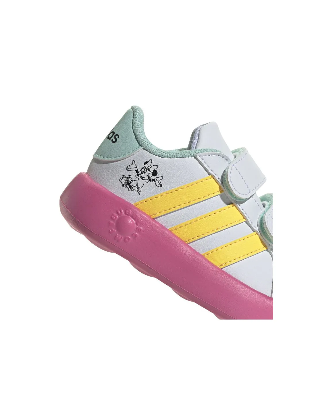 Zapatillas adidas Grand Court Minnie Cf Infantil Blanco