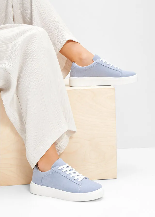 Zapatillas con plataforma Azul