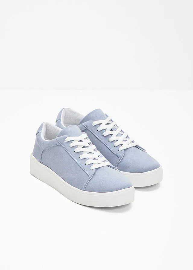 Zapatillas con plataforma Azul