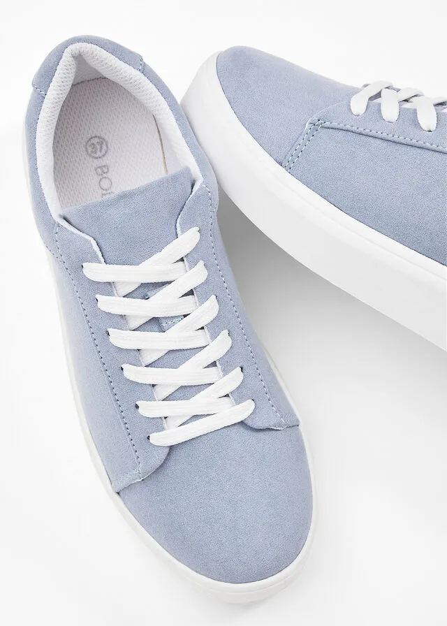 Zapatillas con plataforma Azul