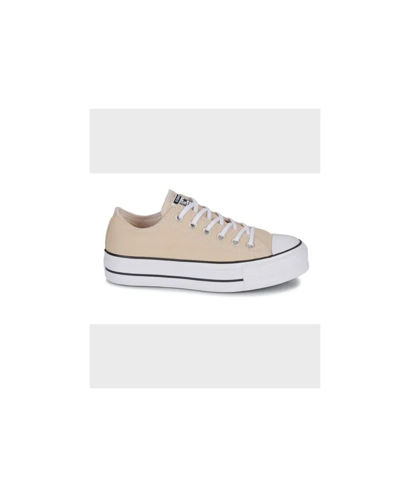 Zapatillas CONVERSE Plataforma All Star Lift Beige