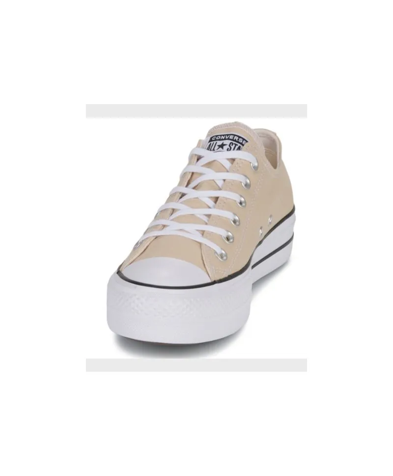 Zapatillas CONVERSE Plataforma All Star Lift Beige