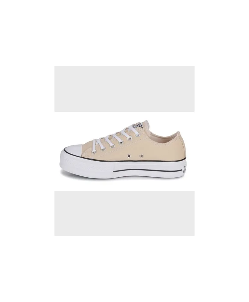 Zapatillas CONVERSE Plataforma All Star Lift Beige