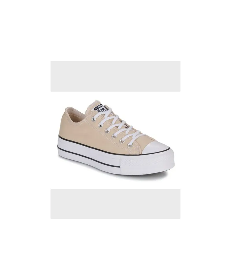Zapatillas CONVERSE Plataforma All Star Lift Beige