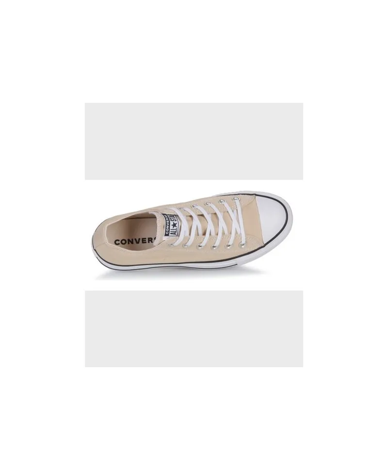 Zapatillas CONVERSE Plataforma All Star Lift Beige