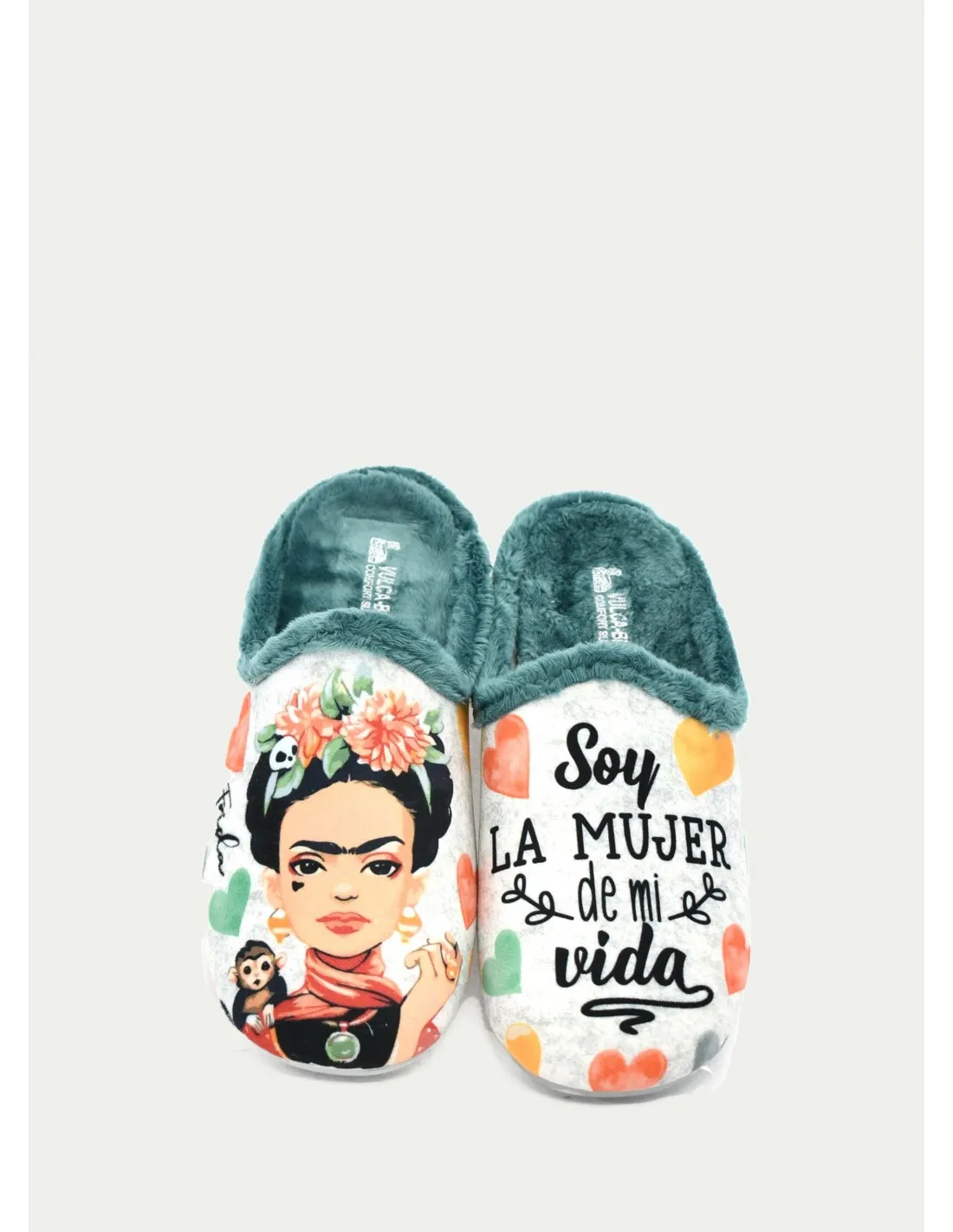 ZAPATILLAS DE CASA VULCABICHA 1371 GRIS CLARO 