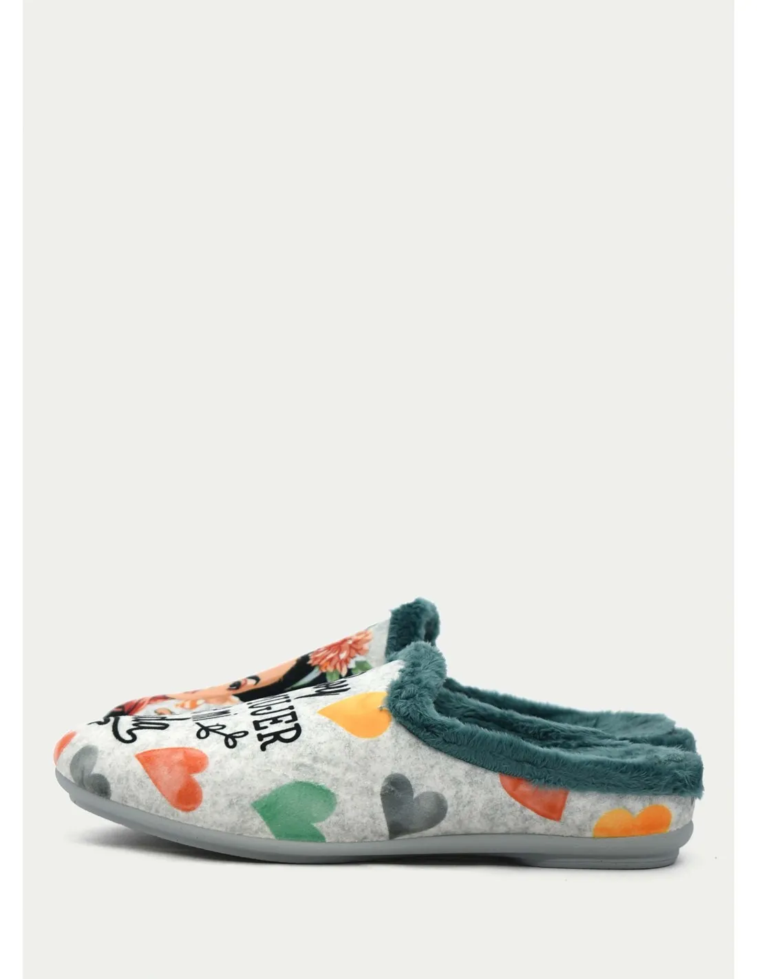 ZAPATILLAS DE CASA VULCABICHA 1371 GRIS CLARO 
