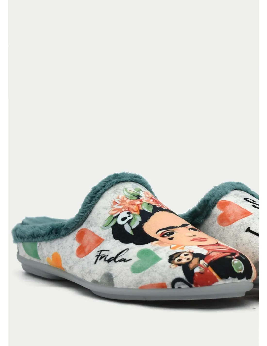 ZAPATILLAS DE CASA VULCABICHA 1371 GRIS CLARO 